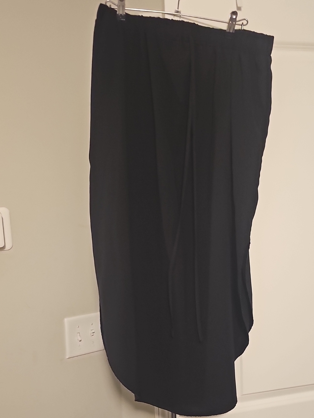 Black Women's Midi Skirt